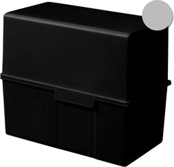 Kaartenbak han a6 300krt breed kstof lichtgrijs | 3 stuks