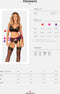 Obsessive - Chemeris Driedelige Set - Zwart