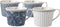 Laura Ashley Tea Collectables Mokken set van 4 - Geschenkverpakking - Laag Assorti 30 cl.