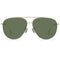 Zonnebril Heren Hugo Boss 1296FS-AOZQT Gouden ø 63 mm