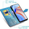 iMoshion Hoesje Geschikt voor Oppo Reno4 5G Hoesje Met Pasjeshouder - iMoshion Mandala Bookcase - Turquoise
