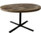 Salontafel mangohout - Ronde salontafel - bijzettafel 80cm