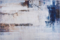 TRABZON - Vloerkleed - Multicolor /Bruin - 140 x 200 cm - Polyester