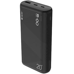 TRACER TRABAT47094 Powerbank External battery 20000 mAh 1x USB-C PD 20W 1x USB QC 3.0 Black