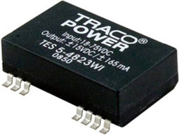 TracoPower TES 5-4823WI DC/DC-converter, SMD 48 V/DC 15 V/DC, -15 V/DC 165 mA 5 W Aantal uitgangen: 2 x Inhoud 1 stuk(s)