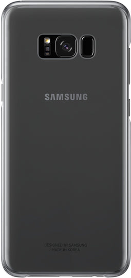 Samsung Galaxy S8+ - Clear Cover - Schokbestendig - Zwart