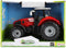 Tractor met Frictie Rood, 19cm