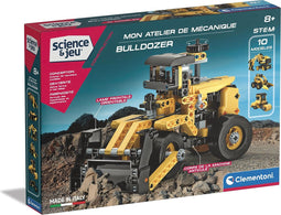 Tractor met Schop Clementoni Bulldozer STEM + 8 Jaar 10 Modellen