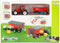 TRACTOR Set Schuur en tractor met acc - assorti