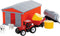 TRACTOR Set Schuur en tractor met acc - assorti