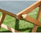 Trädgårdsstol Acacia 50 x 57 x 90 cm Grijs (4 Onderdelen)