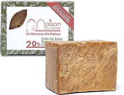 Traditionele, natuurlijke Aleppo zeep, olijf en laurier, Maison du Laurier, vegan, 200 gram