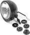 Trailergear Schijnwerper - Zwart - 150 mm - H3 Halogeen - 12V - Offroad/Rally