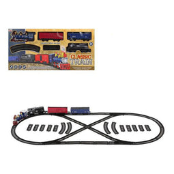 Train met circuit Classic Rood Blauw