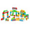 Train met circuit Moltó 125 x 60 cm Elektronische Wandtapijt 50 Onderdelen Plastic