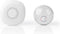 Draadloze Deurbelset - Netvoeding - 220 - 240 V AC 50 Hz - 1x CR2032 - Volume: 80 dB - Signaalbereik: 300 m - IP44 - Instelbaar volume - 36 Melodiën - 1 Ontvanger - Wit