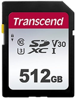 Transcend 300S 512 GB SDXC NAND Klasse 10
