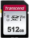 Transcend 300S 512 GB SDXC NAND Klasse 10