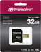 Transcend 500S MicroSDHC - 32GB