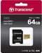 Transcend 500S MicroSDXC - 64GB