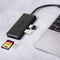 Transcend 6-in-1 USB Type-C Hub HUB5C - Hub - 2 x USB 3.1 Gen 1 + 1 x USB 3.1 Gen 2 + 1 x USB-C (stroomtoevoer) - desktop