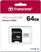 Transcend 64GB micro SD Class 10 U1 300S geheugenkaart
