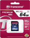 Transcend 64GB SDXC UHS-I 300x