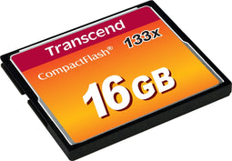 Transcend Compact Flash Kaart 16 GB