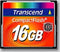 Transcend Compact Flash Kaart 16 GB