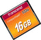 Transcend Compact Flash Kaart 16 GB