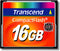 Transcend Compact Flash Kaart 16 GB
