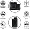Transcend DrivePro 620 Dashcam Kijkhoek horizontaal (max.): 140 ° Accu, Display, Dualcamera, Achteruitrijcamera