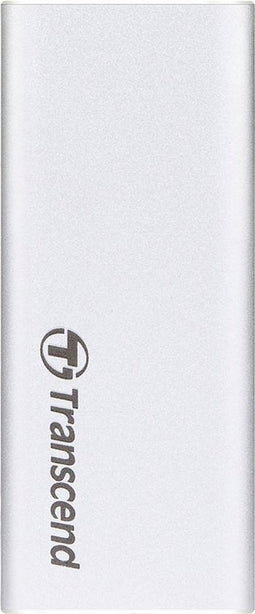 Transcend ESD260C 500 GB Externe SSD harde schijf USB-C, USB-A Zilver TS500GESD260C