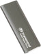 Transcend ESD265C - SSD - 1 TB - extern (draagbaar) (USB-C aansluiting) - 256-bits AES - ijzergrijs