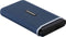 Transcend ESD370C 1 TB Externe SSD harde schijf USB-C, USB-A Marine-blauw TS1TESD370C