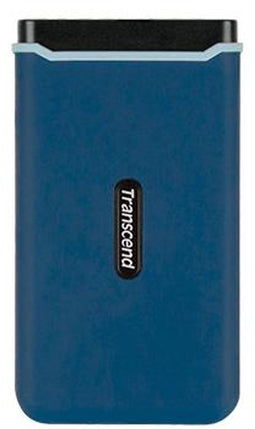 Transcend ESD370C 1 TB Externe SSD harde schijf USB-C, USB-A Marine-blauw TS1TESD370C
