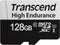 Transcend High Endurance 350V microSDXC-kaart Class 10, UHS-I Incl. SD-adapter