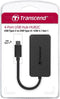 Transcend HUB2C - Hub - 4 x USB 3.1 Gen 1 - desktop
