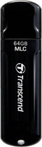 Transcend JetFlash 750, 64GB 64GB USB 3.0 Zwart USB flash drive