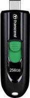 Transcend JetFlash 790C USB-stick 256 GB Zwart TS256GJF790C USB-C USB 3.2 (Gen 1)