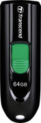 Transcend JetFlash 790C USB-stick 64 GB Zwart TS64GJF790C USB-C USB 3.2 (Gen 1)