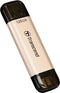 Transcend JetFlash 930C USB-stick 128 GB Goud TS128GJF930C USB-A 3.2 Gen 1, USB-C