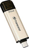 Transcend JetFlash 930C USB-stick 512 GB Goud TS512GJF930C USB-A 3.2 Gen 1, USB-C