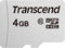 Transcend microSDHC 300S 4GB NAND Klasse 10