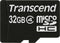 Transcend MicroSDHC-Kaart - 32 GB
