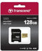 Transcend Premium 500S microSDHC-kaart 16 GB Class 10, UHS-I, UHS-Class 3, v30 Video Speed Class Incl. SD-adapter