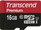 Transcend Premium UHS-I Micro SD kaart 16GB (300x)