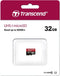 Transcend Premium UHS-I Micro SD kaart 32GB(300x)