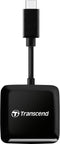 TRANSCEND RDC3 Cardreader SD/microSD USB-C 3.2 gen1 Black