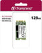 Transcend TS128GMTS430S SATA M.2 SSD 2242 harde schijf 128 GB M.2 SATA 6 Gb/s